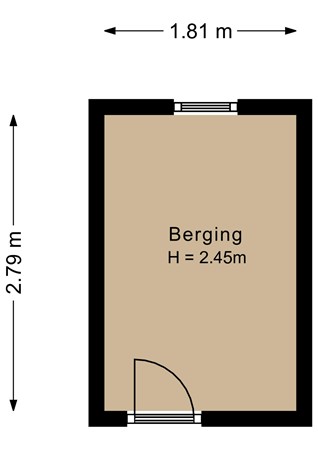 Floorplan - Meander 85, 1181 WN Amstelveen